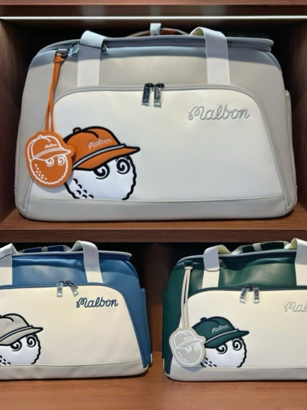 2026 New MALBON Golf Clothing Bag Shoulder Tote Bag Travel Bag